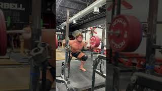 800lb Squat Fail No Spotters | Shane Hunt