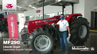 Entrega técnica MF 290 - Motovalle