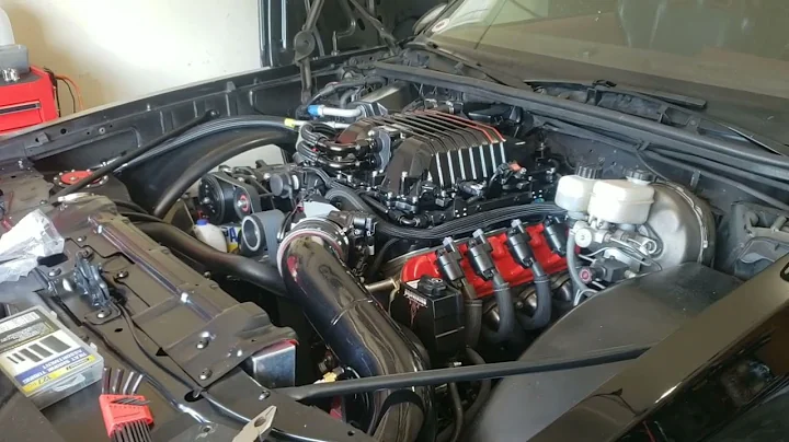 LSA swap first startup. LSX Gilmer race drive