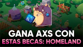 🏆 Como pedir UNA BECA en LAS LANDS DE AXIE | Axie Infinity