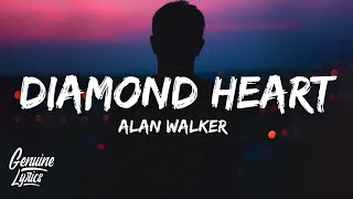 Alan Walker - Diamond Heart ft. Sophia Somajo (Syn Cole Remix) (Lyrics)