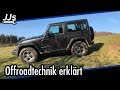 Was macht einen Geländewagen zum Geländewagen? Offroad Technik erklärt! -Bauarten erklärt- JJsGarage