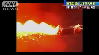 重大事故の1割はリコール後　最新の情報に注意を(18/02/22)
