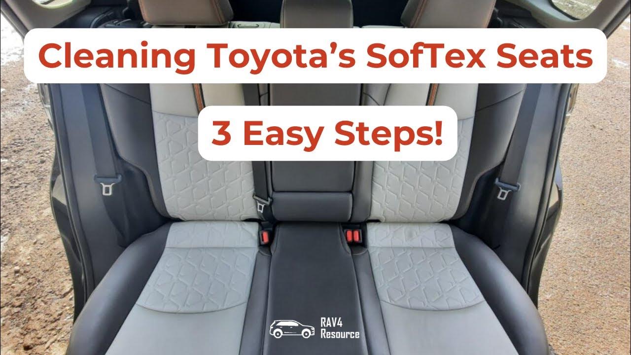 3 Easy Steps to Clean Toyota SofTex Seats Like a Pro YouTube