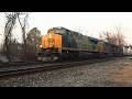 3/22 1902 Clinchfield Heritage Unit leads I032 at St Denis MD #shorts #short #viral #video #train