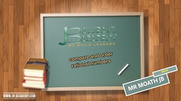 compare and order Rational Numbers grade 6 lesson 3-3