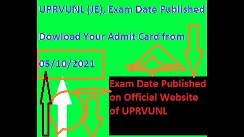 UPRVUNL JE CBT  Exam Date 2021 || UPRVUNL CBT Exam 2021 #UPRVUNLJECBT #MKYadavKitabiKranti