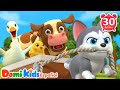 El Viejo MacDonald Tenía una Granja 🐄| Canciones de Animales para Niños | Domi Kids Fiesta Animal