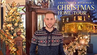Christmas Home Tour - Christopher Hiedeman's Christmas Decorating - Historic 1898 Home Tour - Vlog