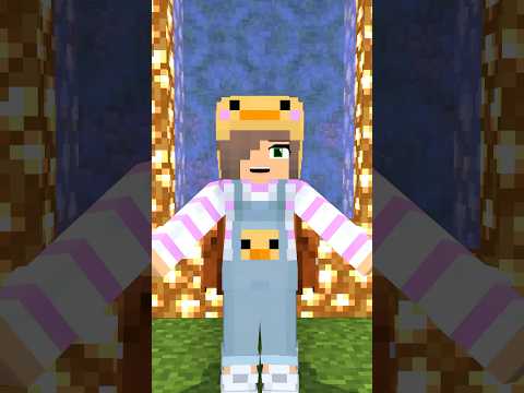 Портал в Рай на сервере Майнкрафт ПЕ 1.19.81 #shorts #майнкрафт #minecraft