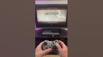 Oblivion on Xbox 360 in 2025…