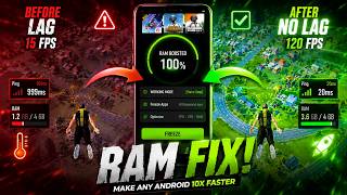 🔥 Fix Lag &amp; Boost FPS on Any Android Phone 🔥 | Low End Device Gaming Trick
