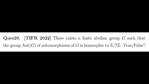 TIFR 2022 MATHS PhD SOLUTIONS GS2022