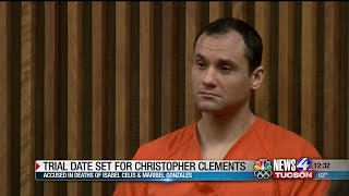 Trial Date Set for Christopher Clements