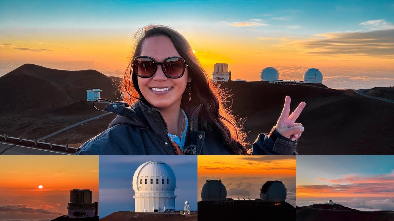 Sunset View from Mauna Kea Summit Hawaii! ❤️