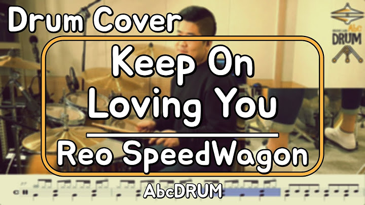 Keep On Loving You Drums version - Drums performance video thumbnail