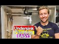 HOW TO INSTALL KITCHEN UNDERSINK PIPEWORK EASY 