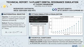 "14-Planet Orbital Resonance Model: Mathematical Proof (K7 Theory)"