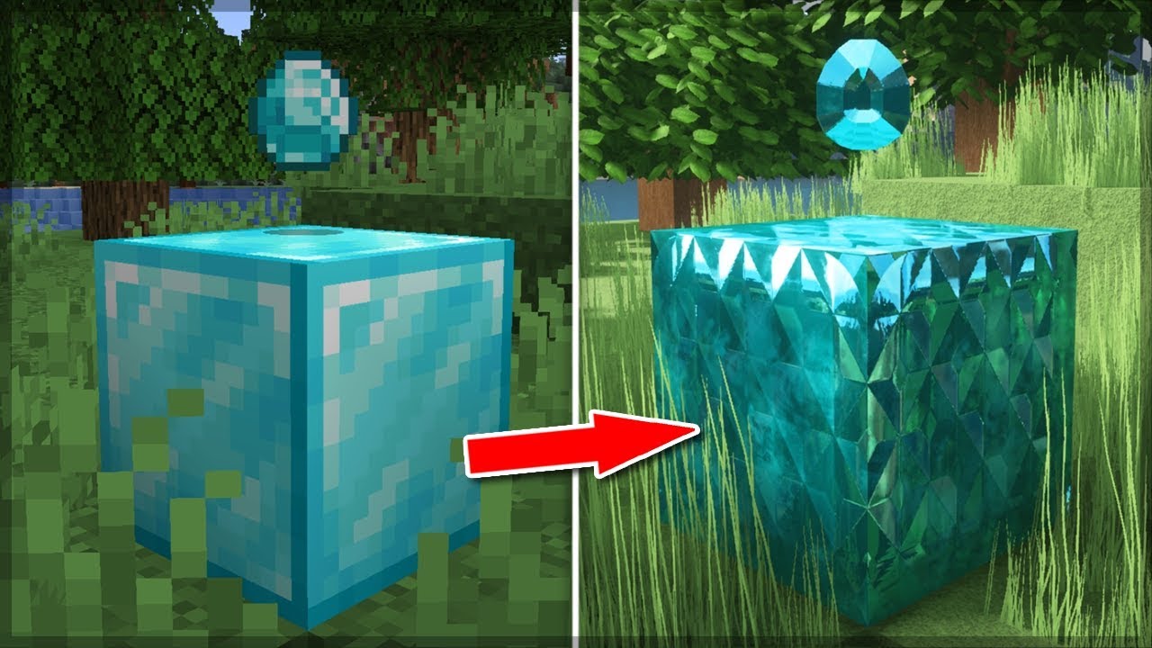 ULTRA REALISM! TEXTURA REALISTA 4K PARA O MINECRAFT PE 1.18/1.19 ESTÁ  INCRÍVEL! (GRAFICOS DE PC)