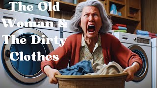 THE OLD WOMAN AND THE DIRTY CLOTHES:The old woman and the dirty clothes, #fairytales  #african