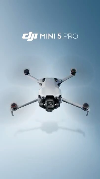 Meet DJI Mini 5 Pro - All-In-One 1-Inch Large CMOS Mini Camera Drone ...