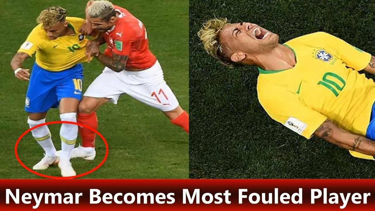 Neymar Becomes Most Fouled Player In World Cup 2018 Sports News Neymar Becomes Most Fouled Player In World Cup 2018 Sports News