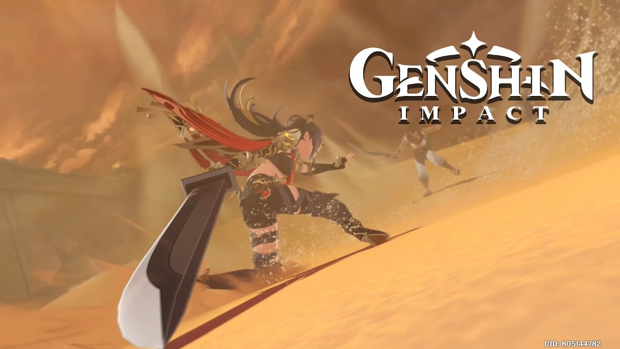 Dehya Fight The Eremites Cutscene [JP Dub] | Genshin Impact 3.1 Archon ...