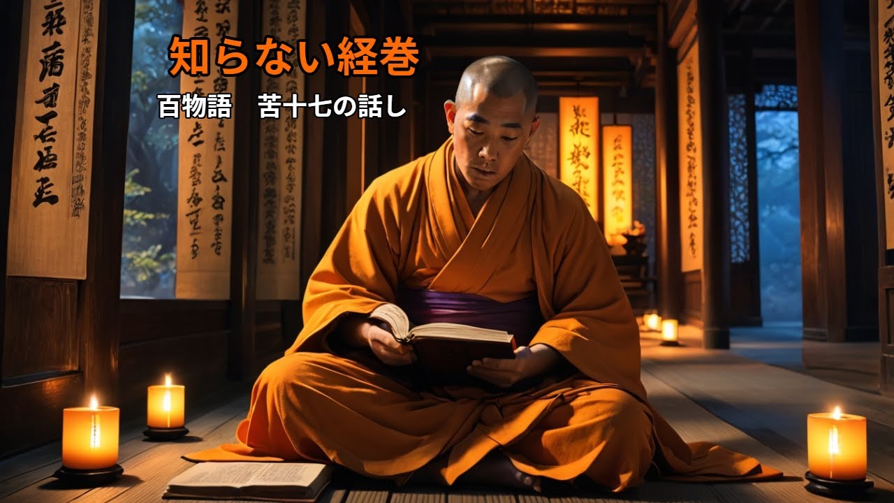 【AI】知らない経巻（百物語　苦十七の話し）【創作怪談】