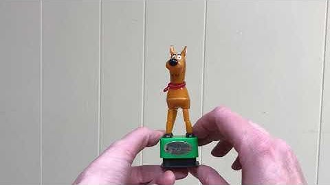 Scooby-Doo 1977 Push Puppet