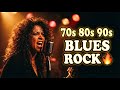 Legendary 70s 80s 90s Blues Rock 🔥 Soulful Guitar &amp; Vintage Vibes