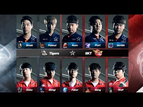 ROX vs SKT Game 1 Highlights - ROX TIGERS vs SK TELECOM T1 - LCK 2016 LOL Champions Korea Summer