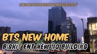 BTS 방탄소년단 빅히트 BigHit 용산 신사옥 투어 | BTS New Home BigHit ENT New building in Yongsan