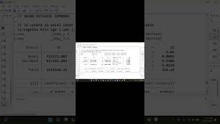 Extracting Results From Analysis Tables In Stata To Excel Using Putexcel Command