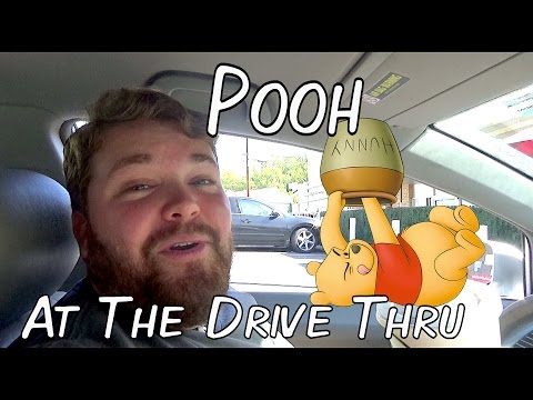 Pooh at the Drive Thru