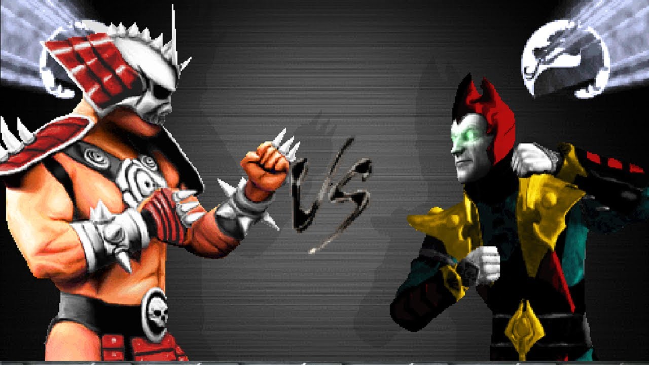 Shao Kahn vs Shinnok Mortal Kombat YouTube