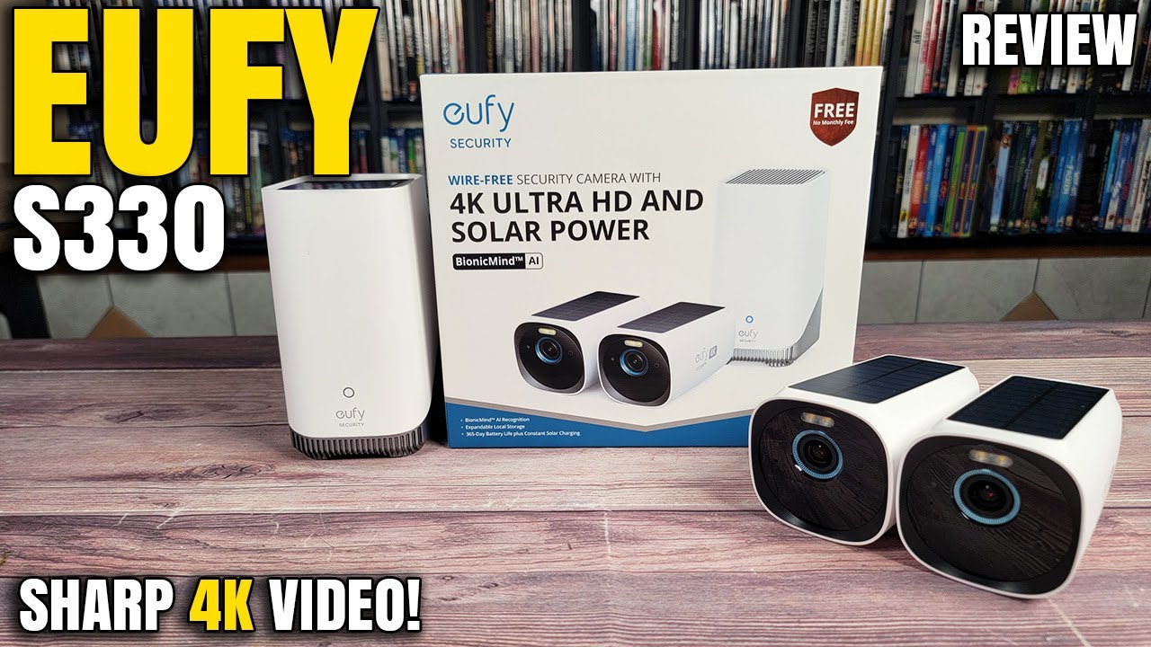 The AI Powered Camera! | EufyCam 3 (S330) 4K Camera Review - YouTube