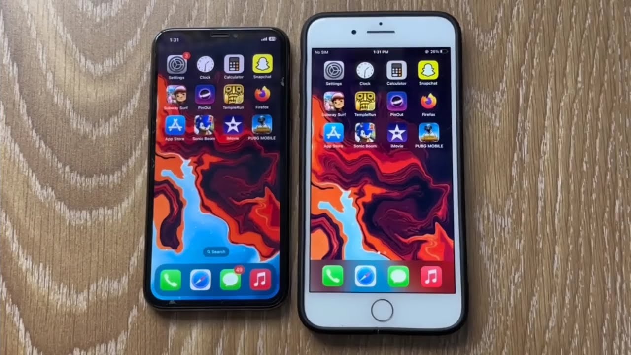 IPHONE X VS IPHONE 8 PLUS - SPEED TEST 2025