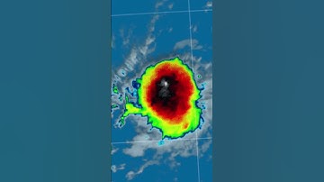 Tropical storm Bret and Cindy collide in the Atlantic | Hurricane Bret and Hurricane Cindy | Footage