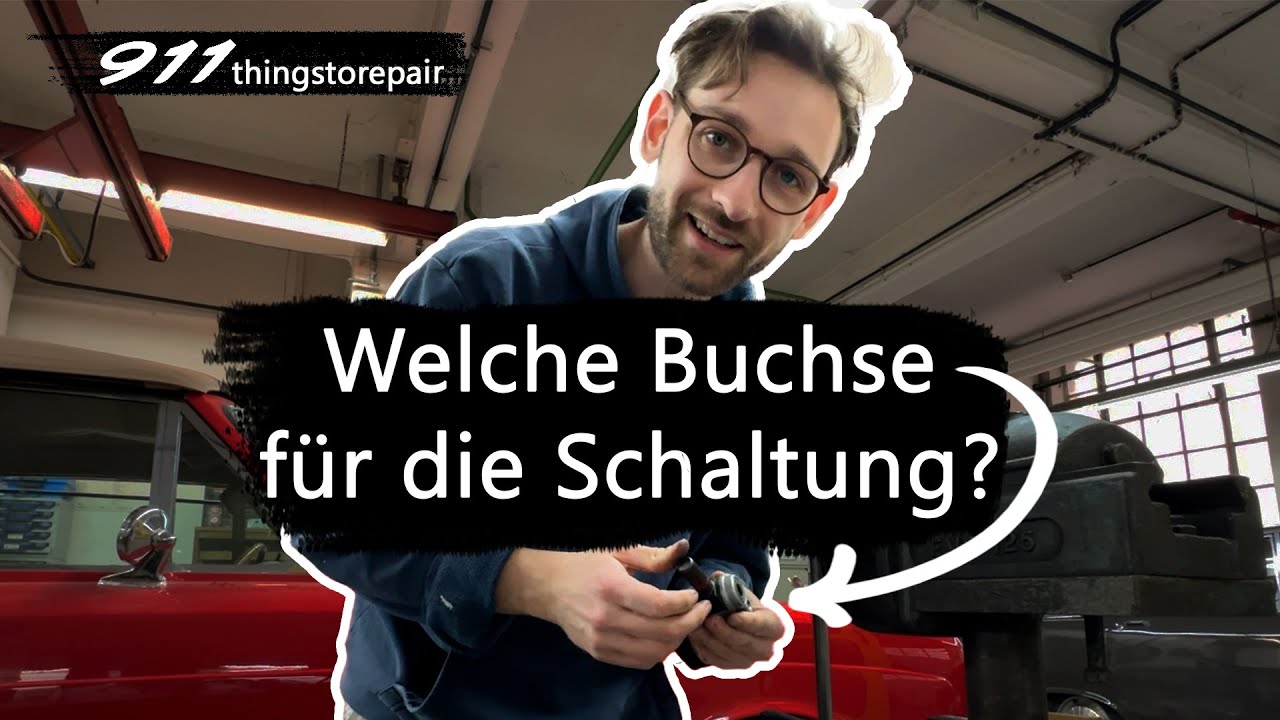 Schaltbuchsen-Killer👊 – Hartplastik oder doch PU? | 911thingstorepair | Porsche 911 G-Modell | diy