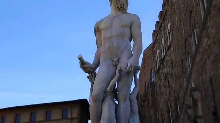 Fountain of Neptune florence Italy