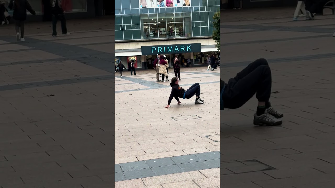Best English breakdancer from olympics showing off the dance moves 