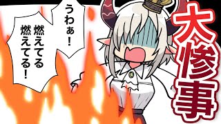 【漫画】コンビニで売っている細くて薄いアレ！トースターに入れて５分後・・・写真撮ってる場合じゃなくない？な出来事【マンガ動画】【アニメ】にじさんじ☆ぷちさんじ VTuber