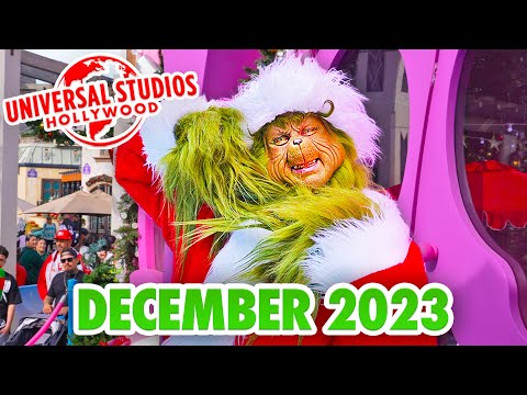 Video: Grinchmas Universal Studios Hollywood'da