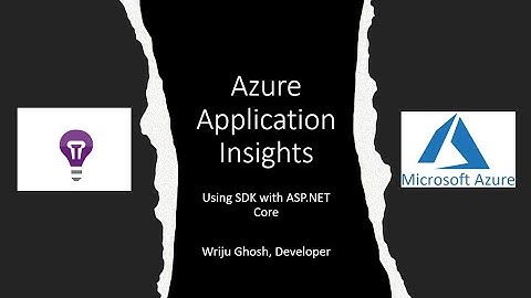 Azure Application Insights Using SDK for ASP.Net Core