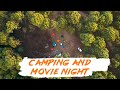 Movie Night in Jungle | Hattiban Camping and Cycling Vlog |