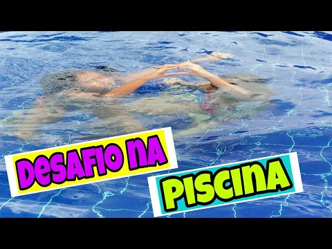 Desafio na piscina - YouTube