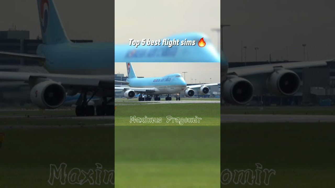 Top 5 best flight sims 💯 