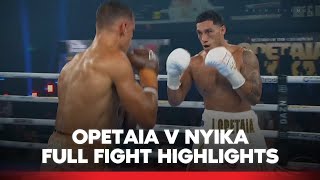 Thumbnail for Jai Opetaia vs. David Nyika 💥 🥊 | Full Fight Highlights | DAZN | Fox Sports Australia