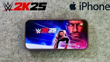 WWE 2K25: Netflix Edition Gameplay on iPhone 16 Pro Max | iOS and Android Gameplay