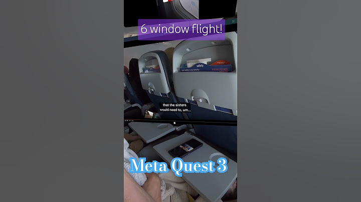 Meta Quest 3! 6 Window Travel Mode is NICE!